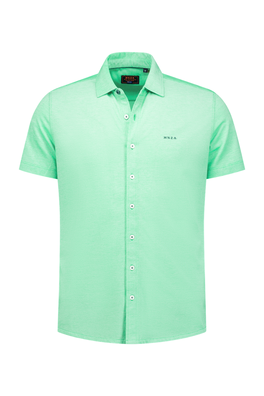 Effen overhemd in groen of roze - Fresh  Green