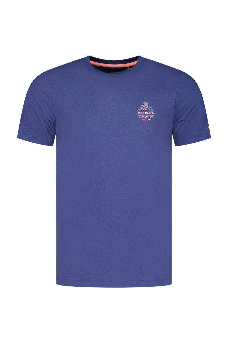 T-shirt met ronde hals - Dusk Navy