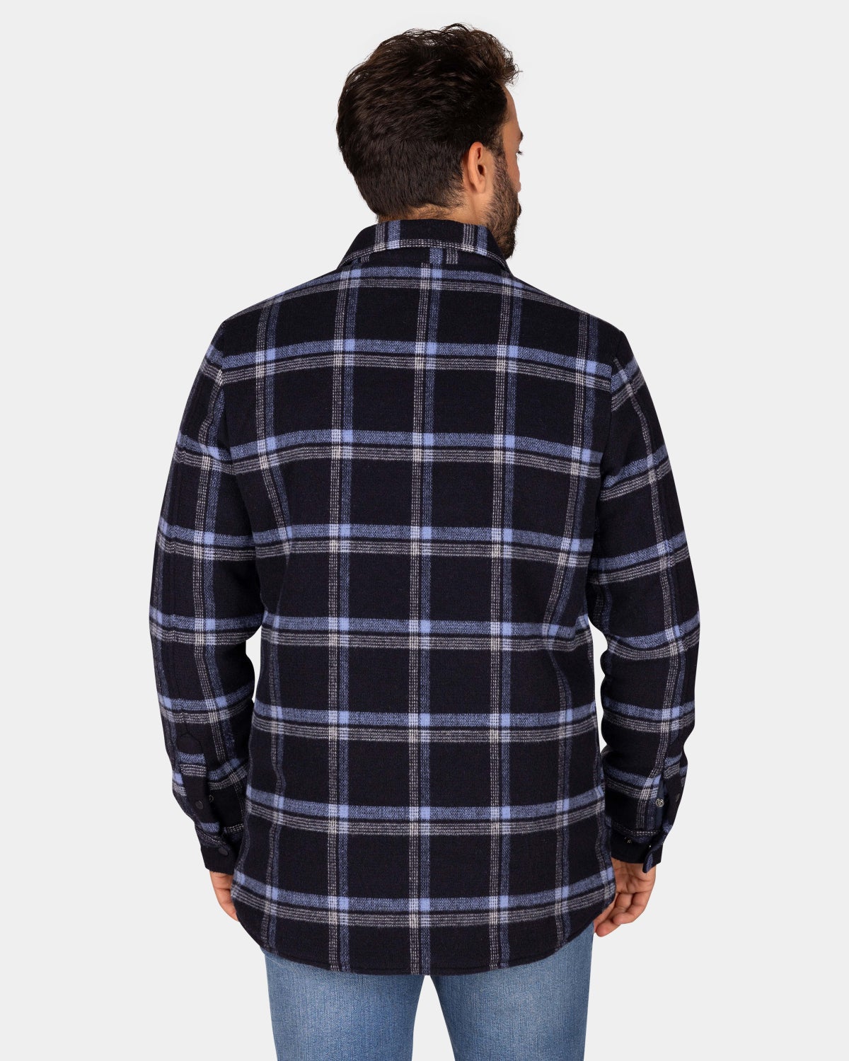 Camisa azul oscura acolchada - Winter Navy