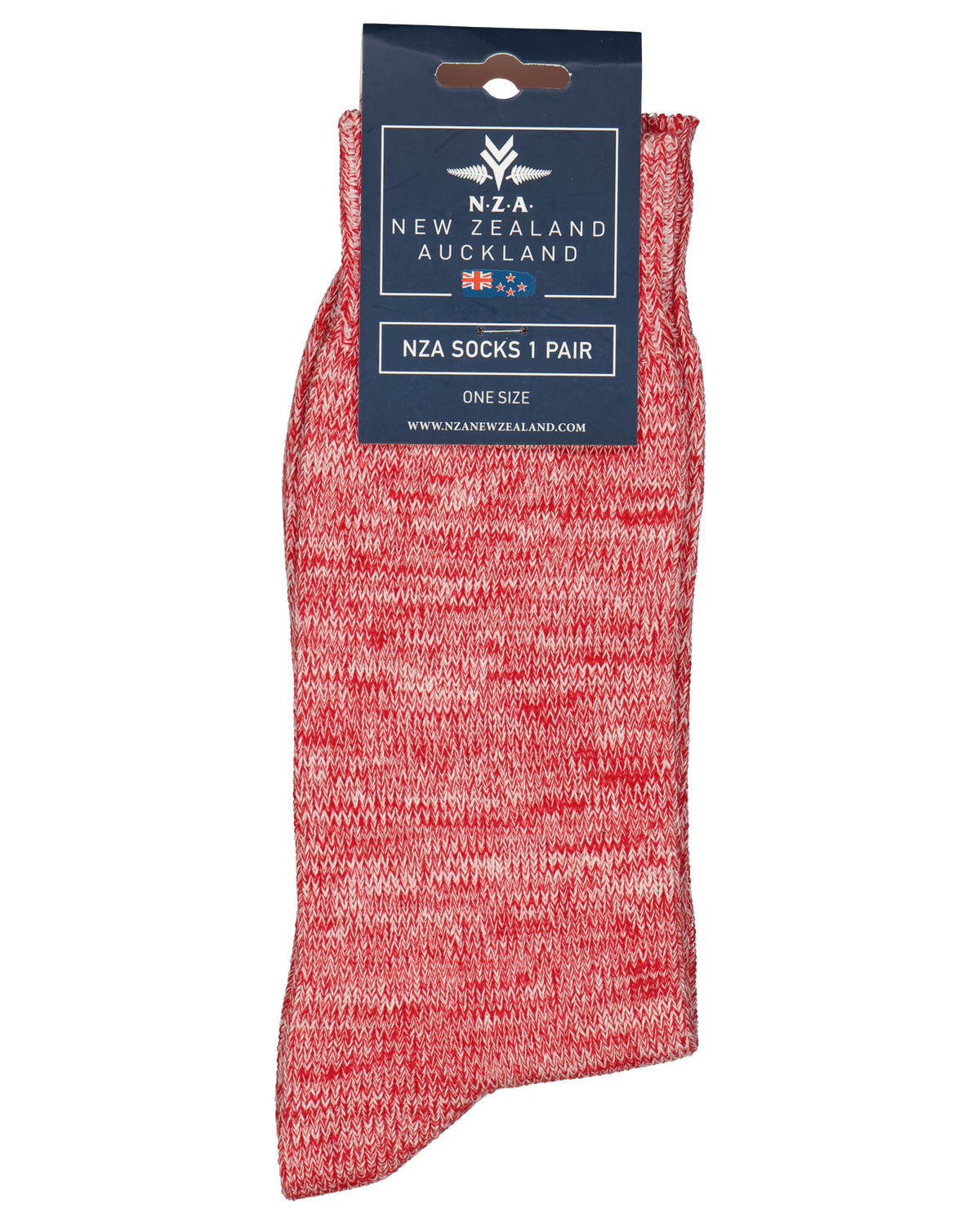 Chaussettes en coton - Carmine red