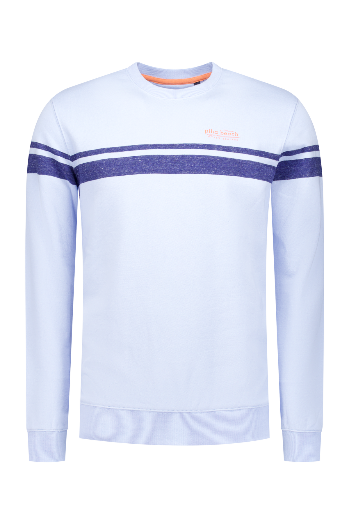 Top manches longues col rond en coton - Rhythm Blue