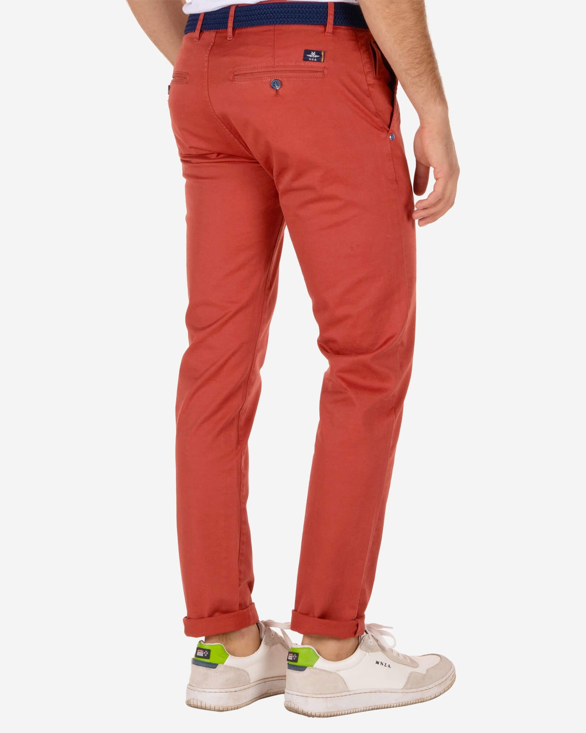 Chino broek Napier Twill Stretch - Brique