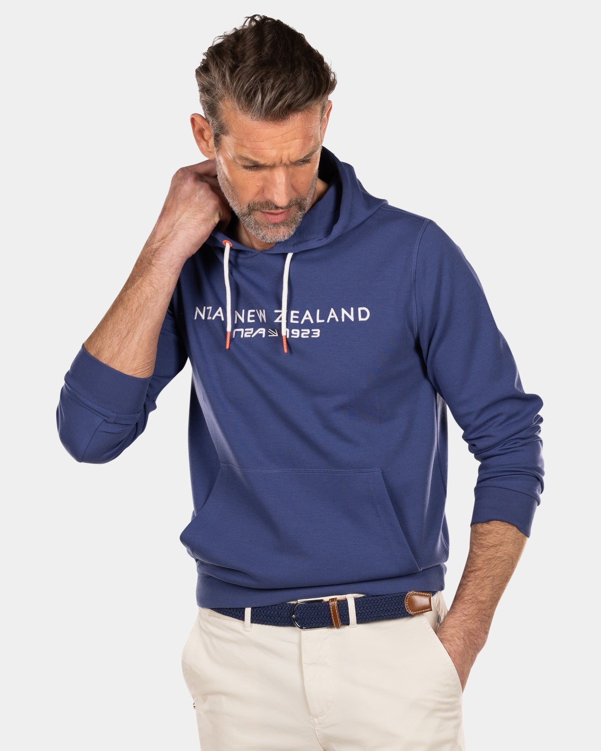 Kapuzenpullover mit Logo - Dusk Navy