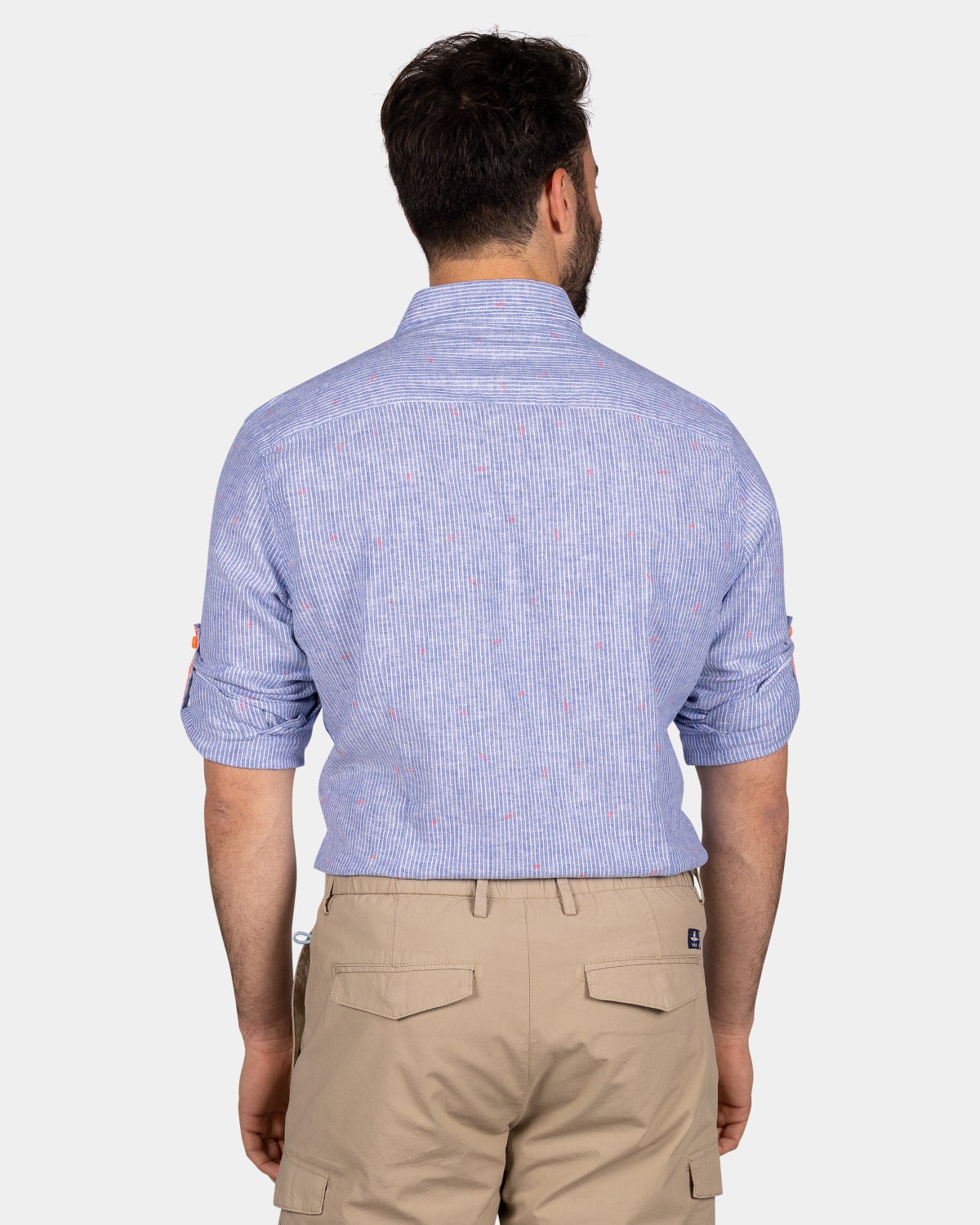 Camisa celeste con raya - Light Blue