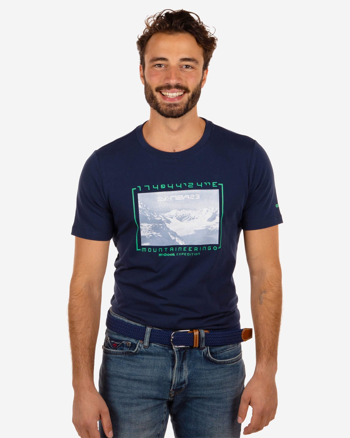 T-shirt imprimé Brooklands - Reef Navy