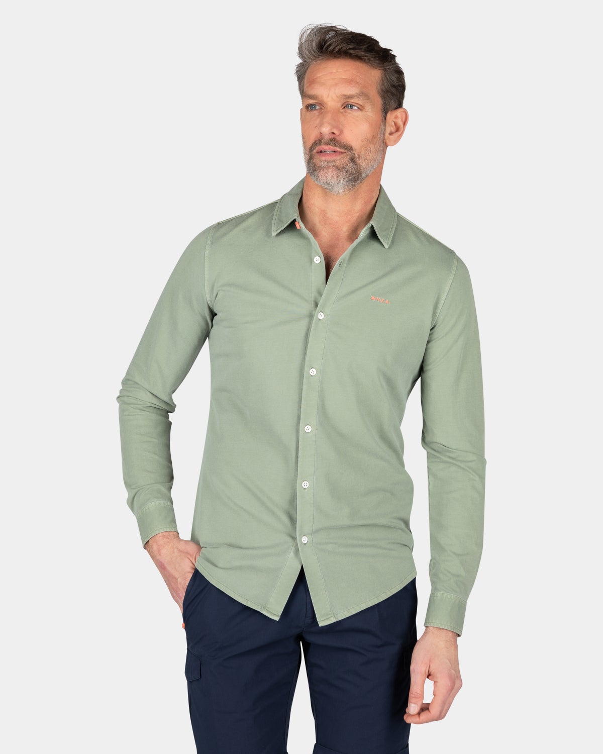 Camisa de algodón verde - Mellow Army