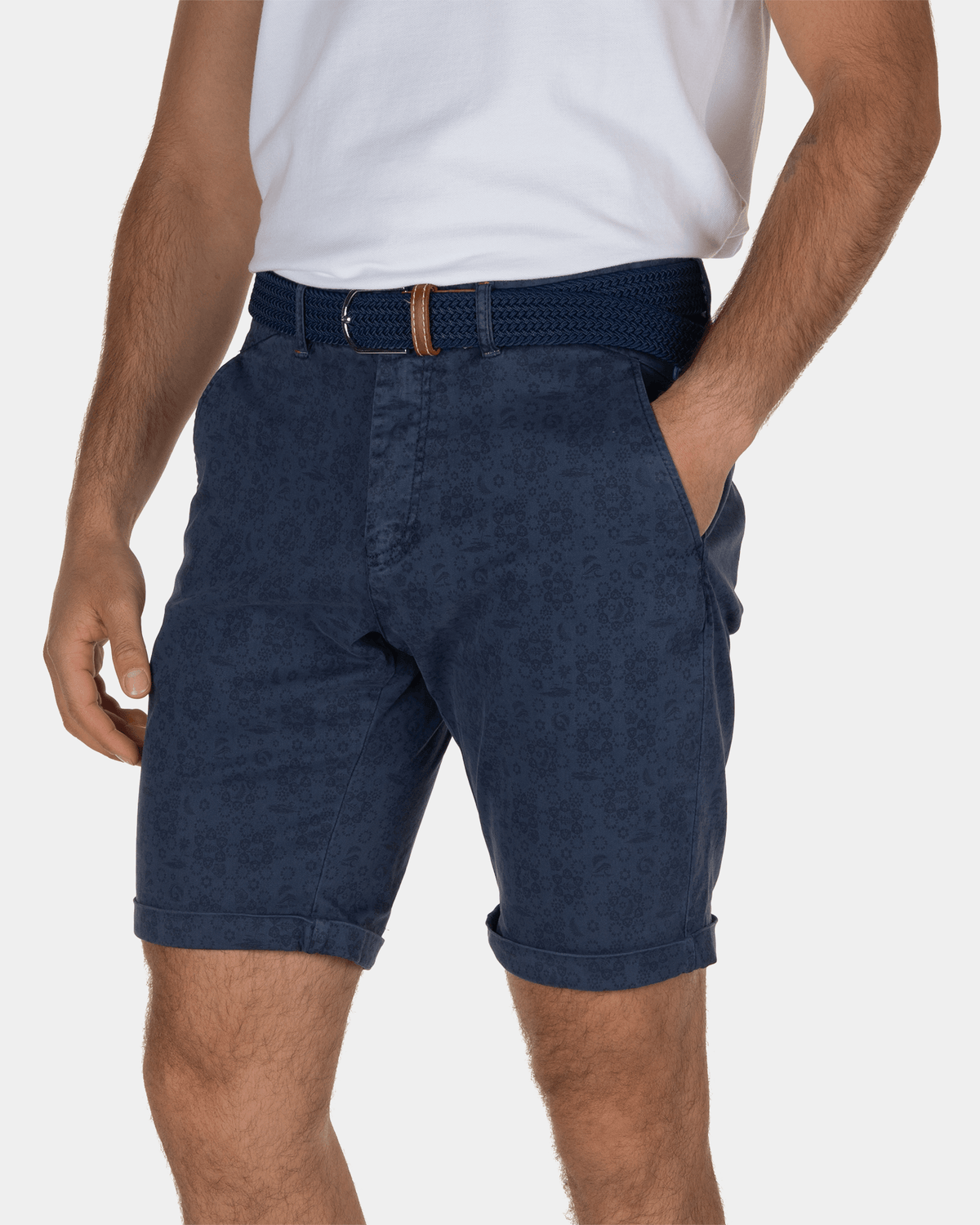 Pantalón corto con estampado Pimmerton - Urban Navy