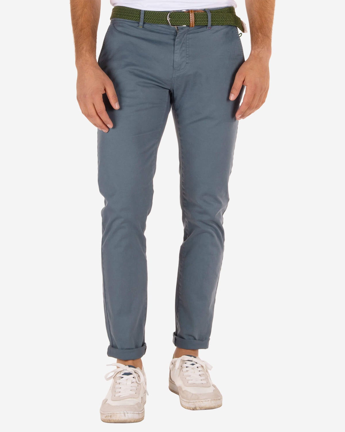 Chino broek Napier Twill Stretch - Energy Blue