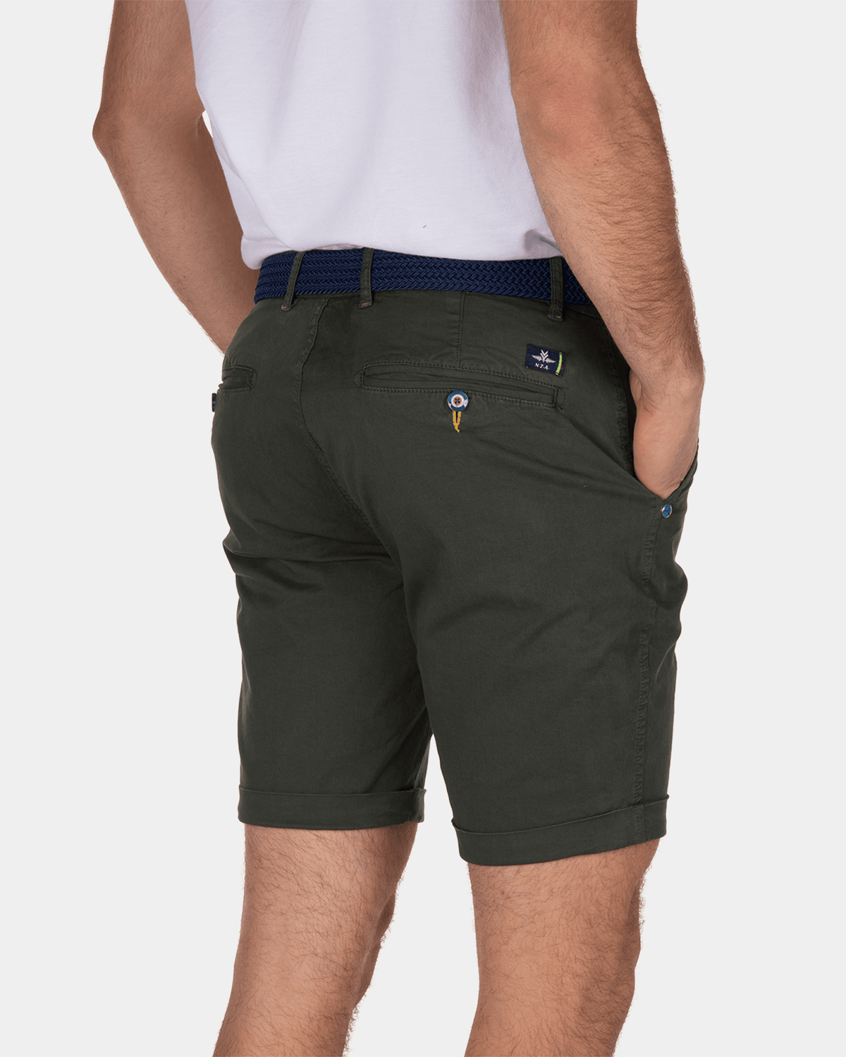 Chino stretch court Whale Bay - Duck Green