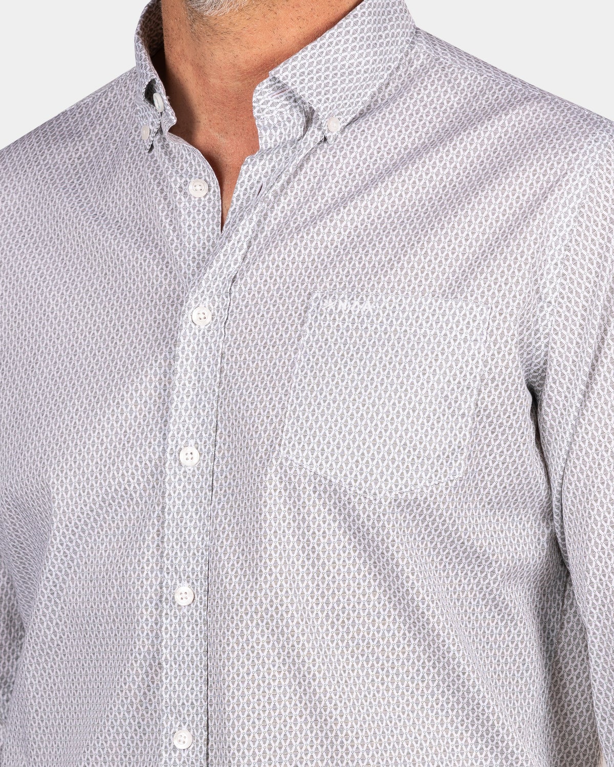 Camisa topos verde claro - Sage