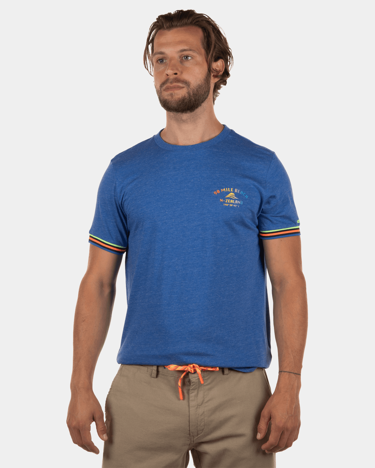 Kohangapiripiri sportief t-shirt - Chinese Blue