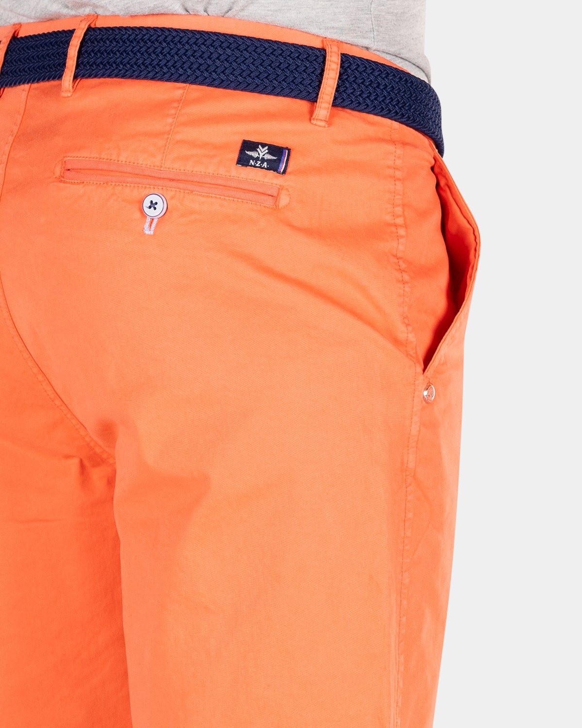 Katoenen chino shorts - Golden Orange