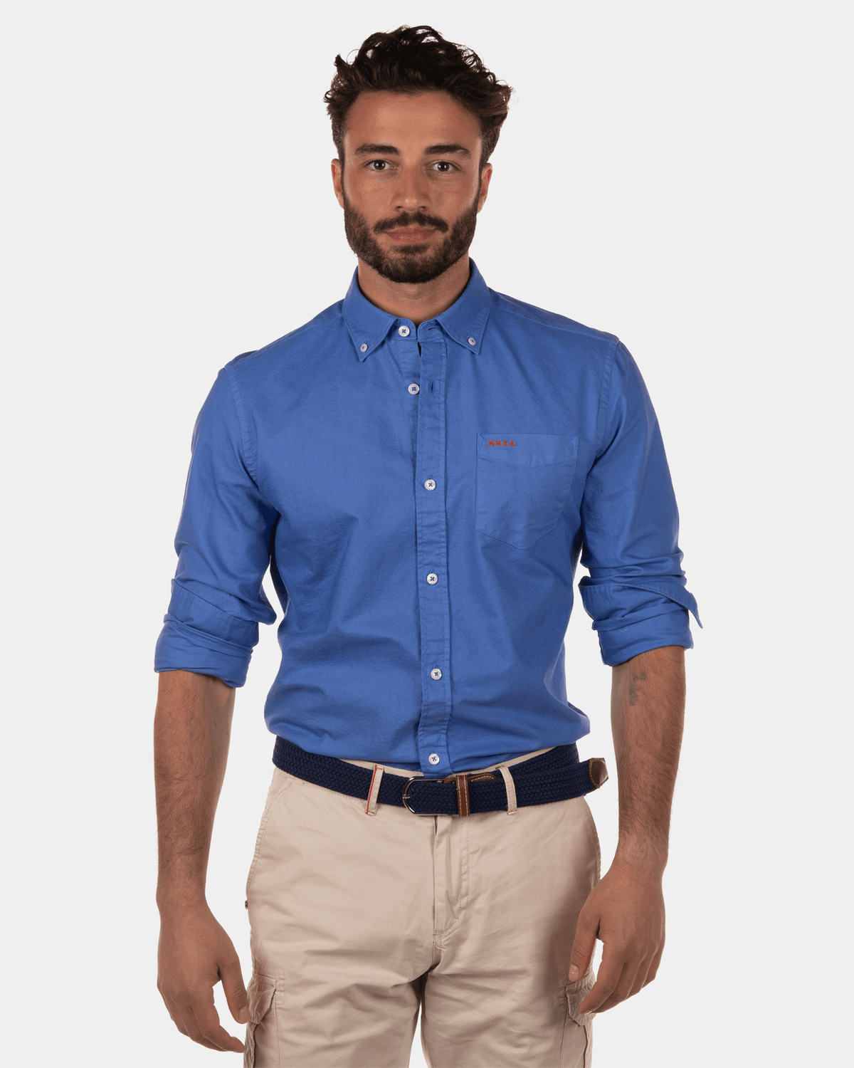 Chemise manches longues Ongarue - Island Blue