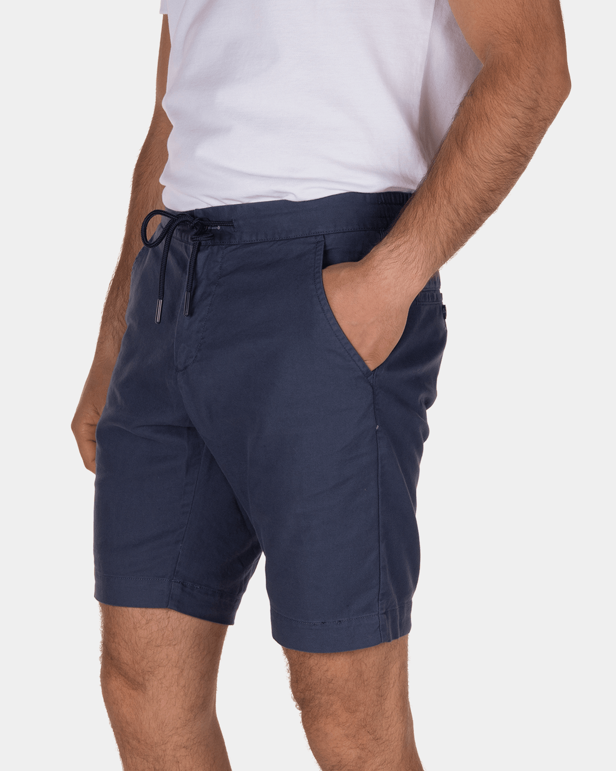 Sportieve korte chino George - Kind Navy