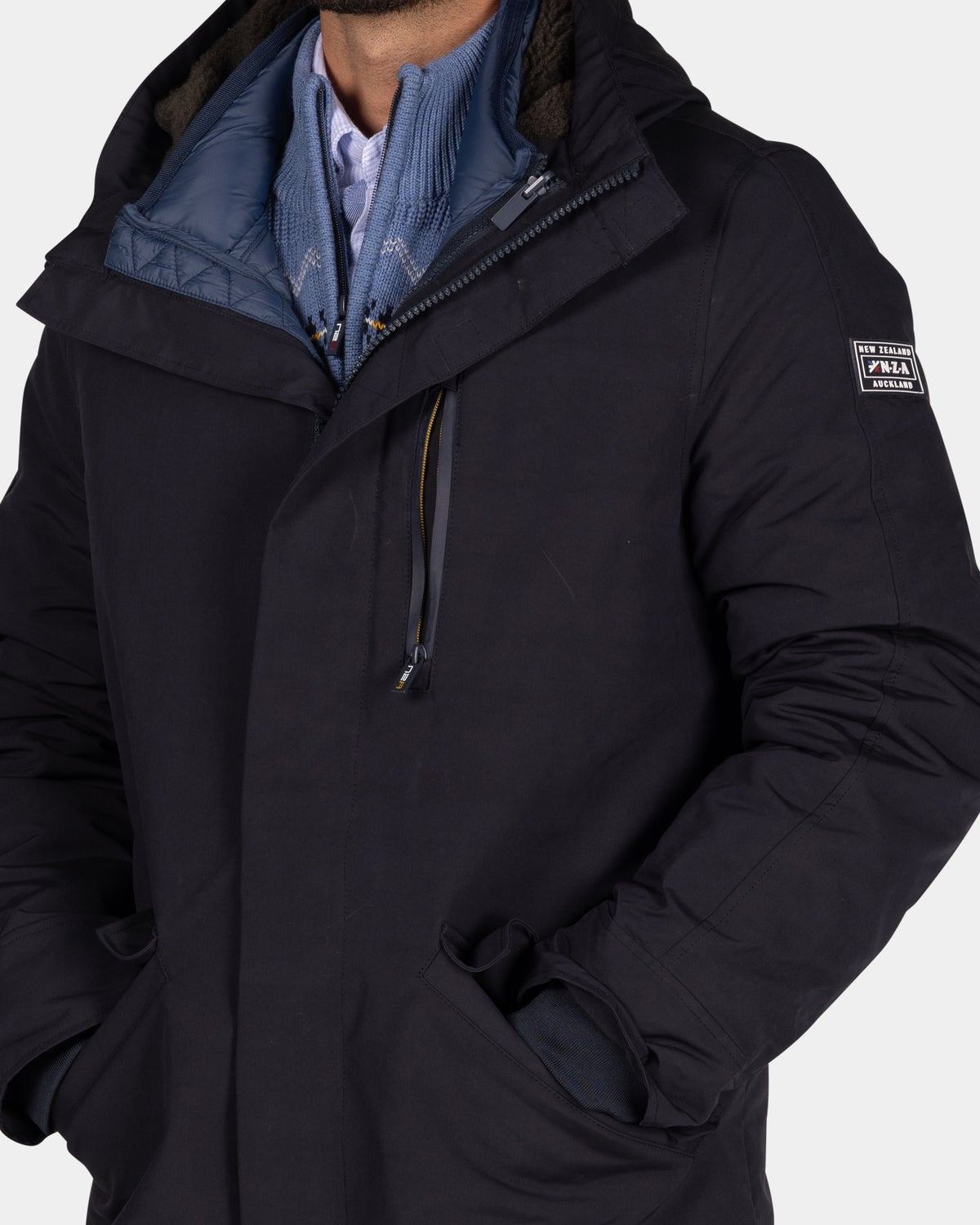 Parka matelassée bleu foncé - Winter Navy