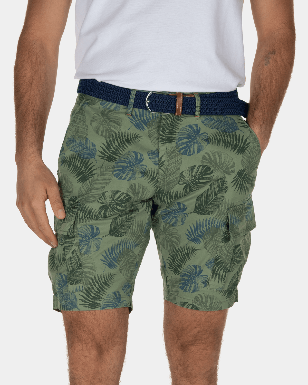 Shorts mit Palmerston-Print - Jungle Army