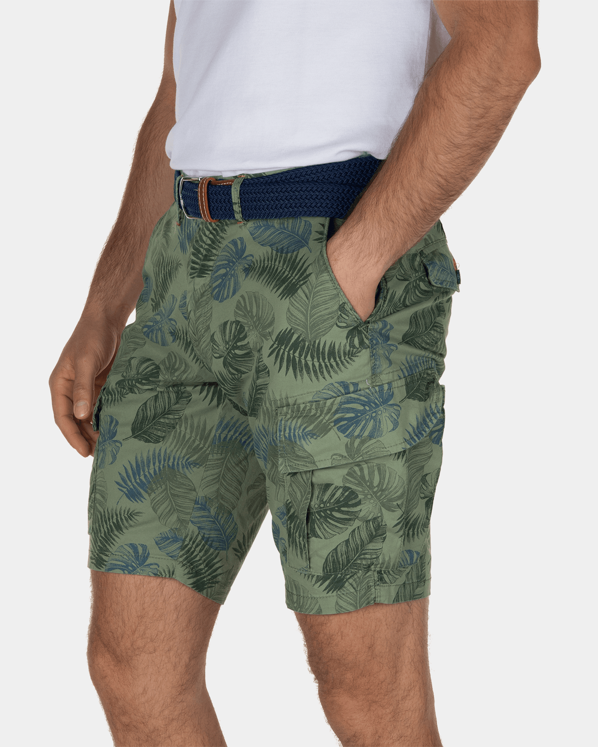 Shorts mit Palmerston-Print - Jungle Army