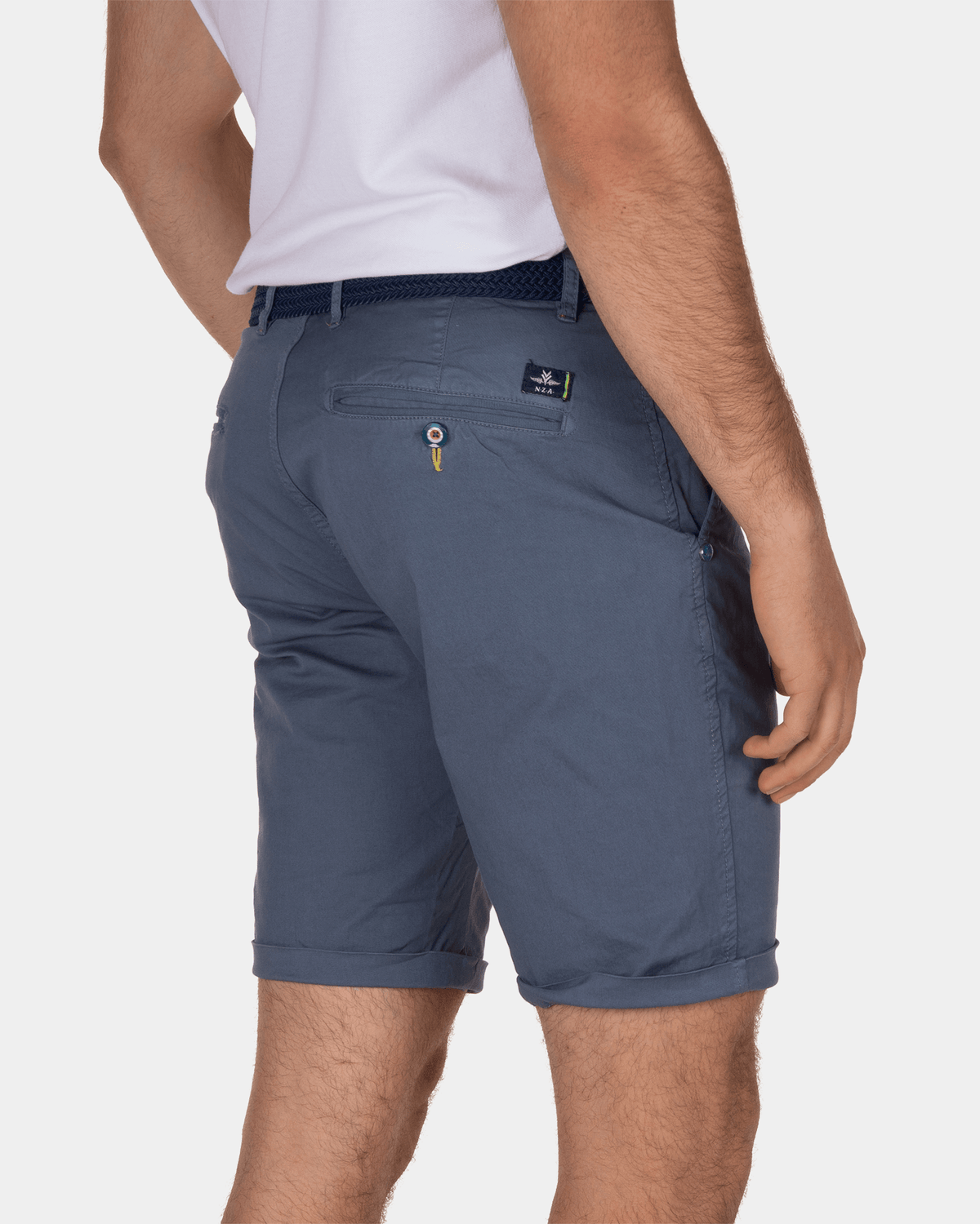 Korte stretch chino Whale Bay - Arkron Blue