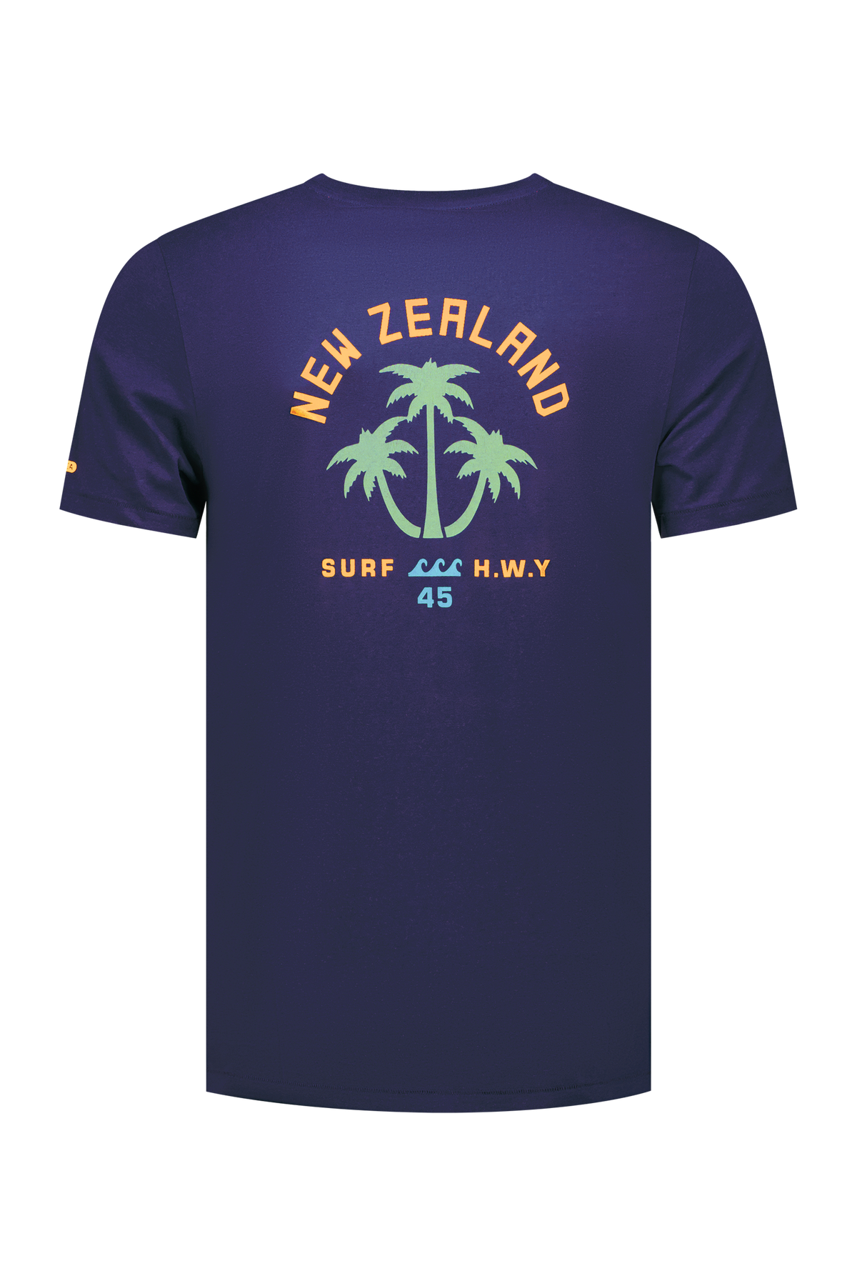 T-shirt with large print on the back - Ocean Navy