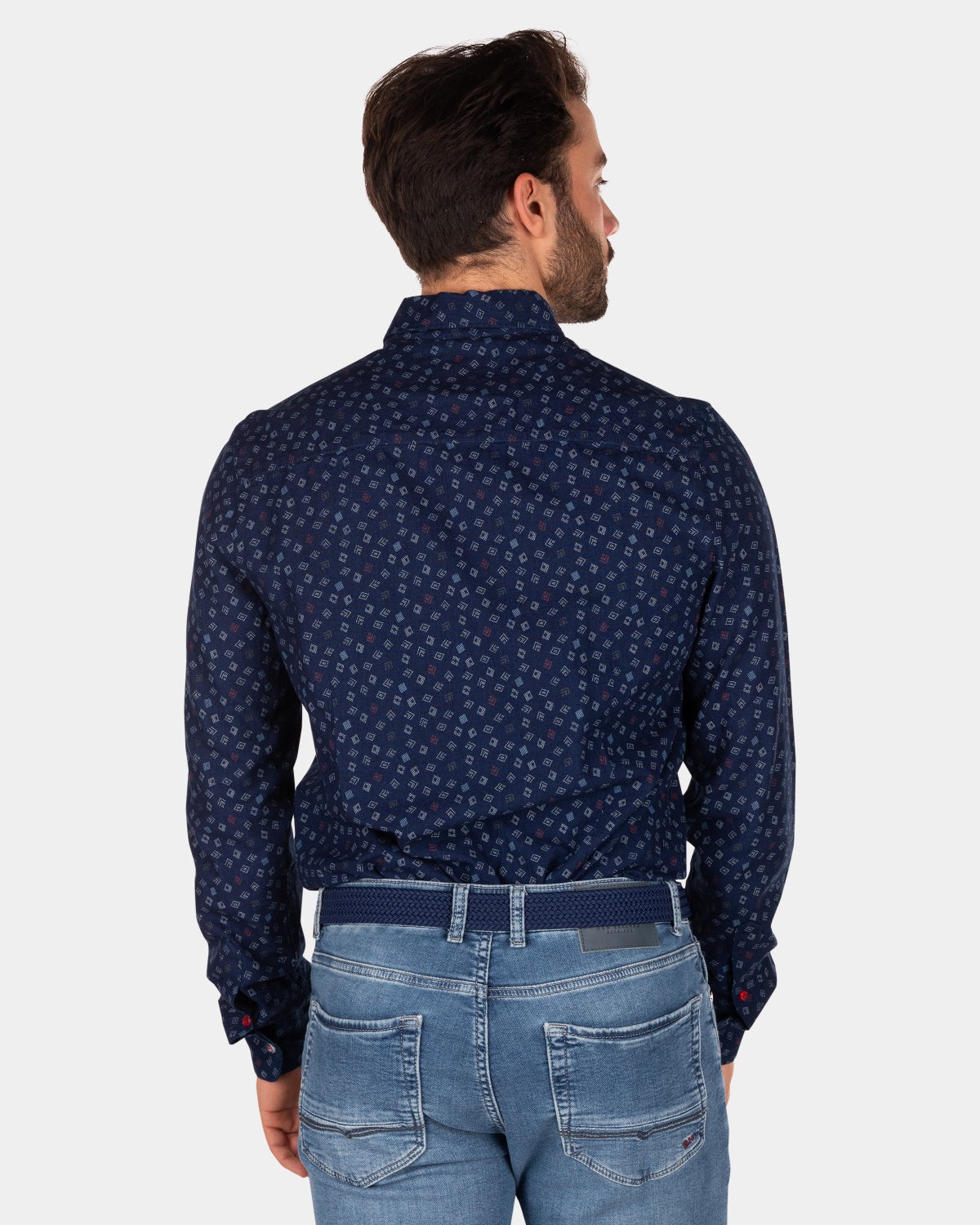 Indigo denim overhemd - Indigo