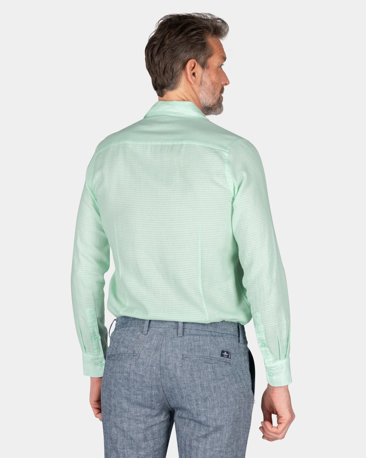 Baumwoll-Shirt - Teal Green