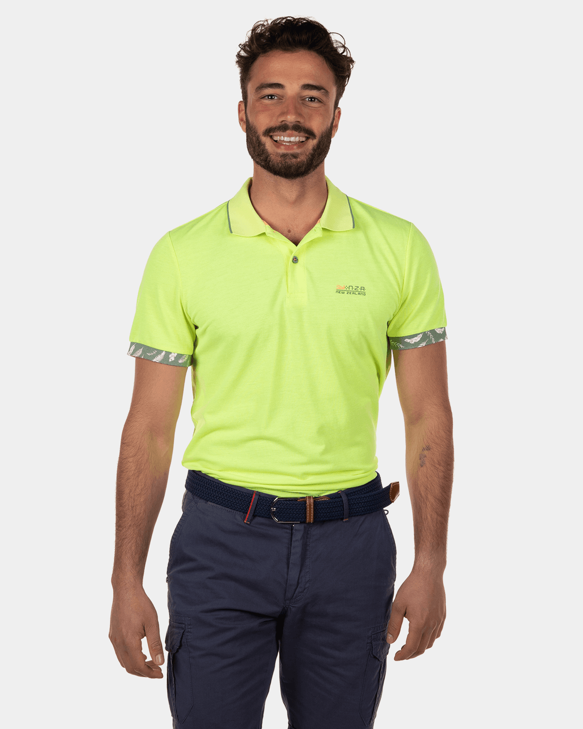 Polo sportif Motueka - Dusty Neon Yellow