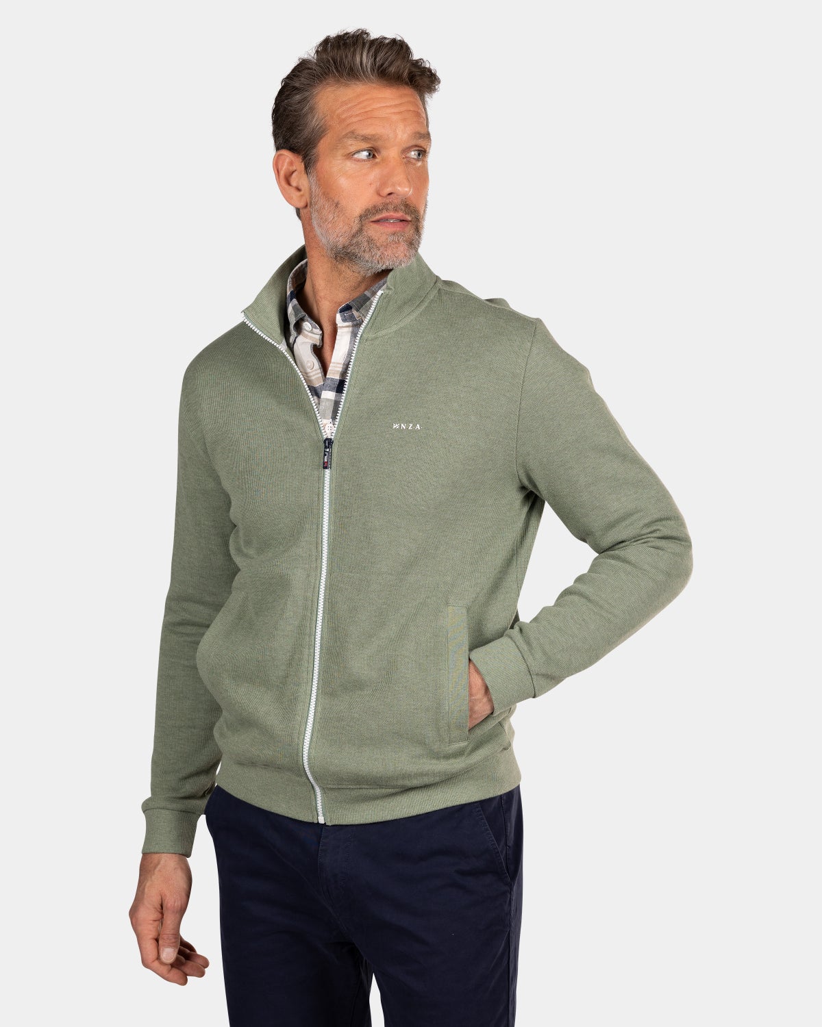 Light green cardigan - Sage