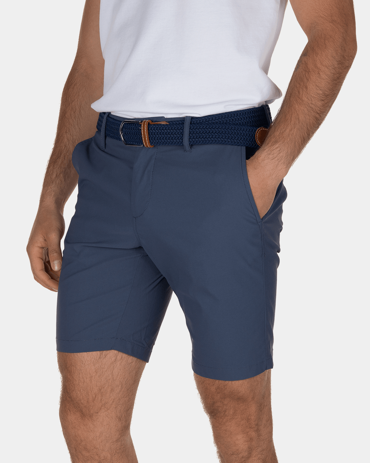 Kurze Stretch-Chinos Great Walks - Kind Navy