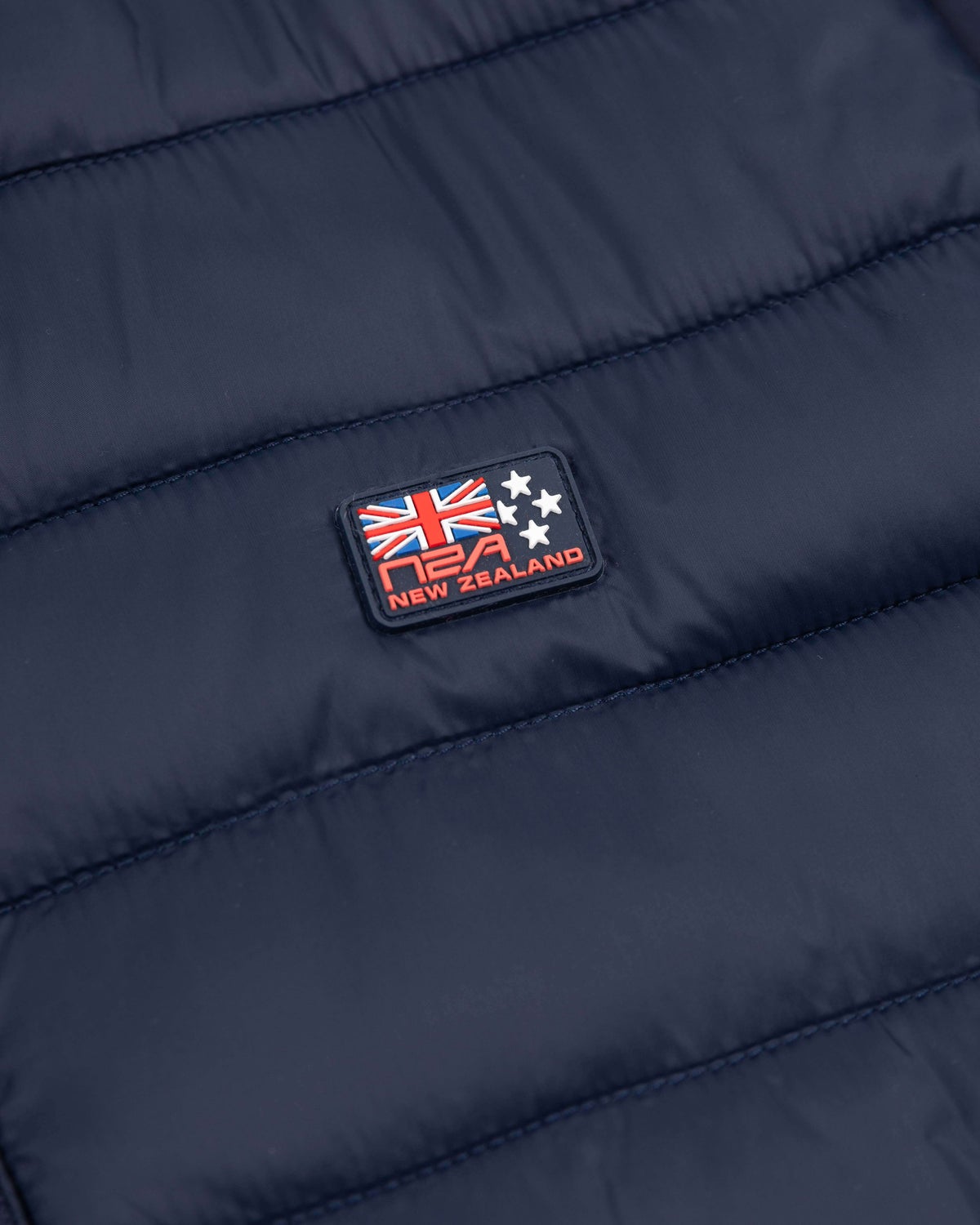Gewatteerde jas met softshell - Traditional Navy