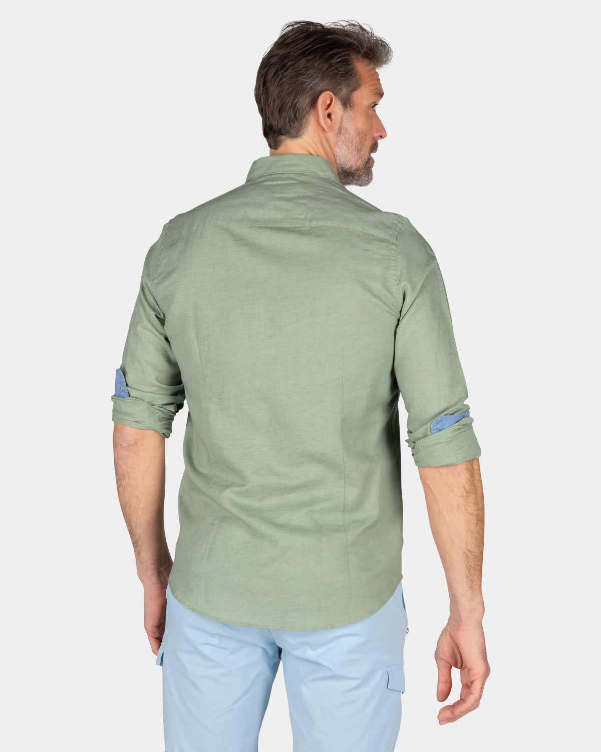 Chemise en lin uni de plusieurs couleurs - Mellow Army