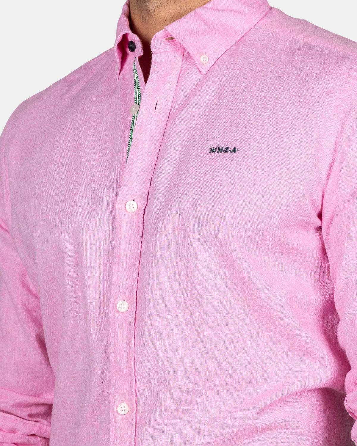 Brightly colored plain shirt - Bright Pink