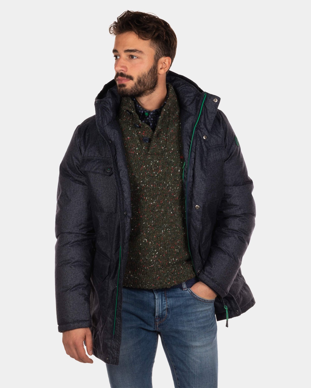 Douglas Peak jas - Steady Navy