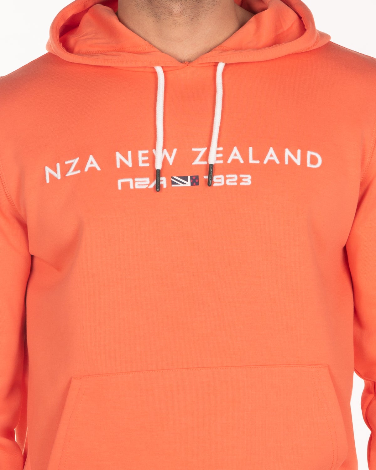 Hoodie mit Logo - Burned Orange