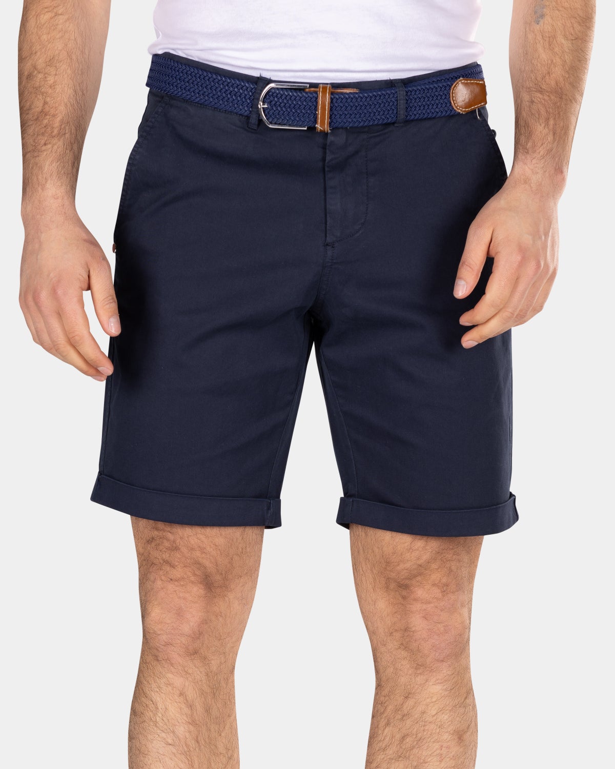 Katoenen chino shorts - Traditional Navy