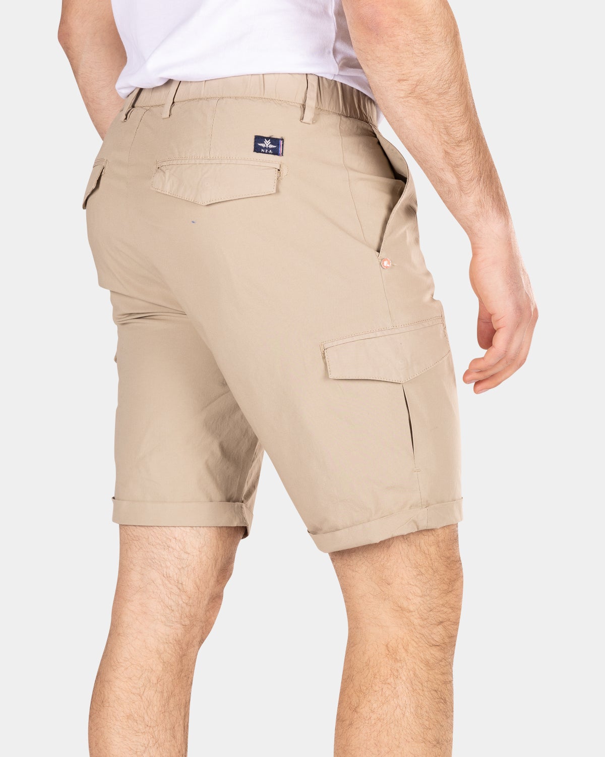 Korte cargo broek - Shimmering Sand