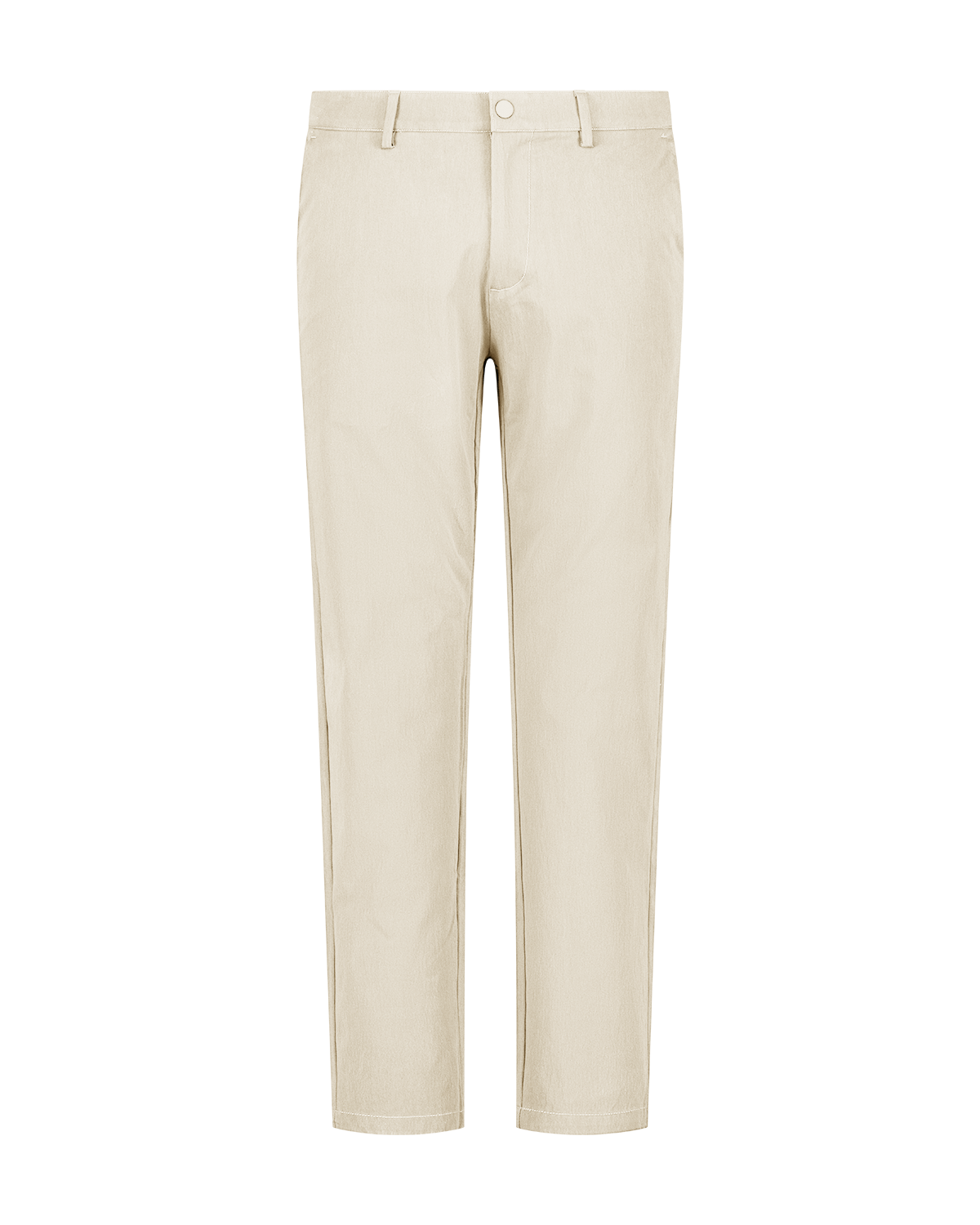 Ecru Chino mit Stretch - Shimmering Sand