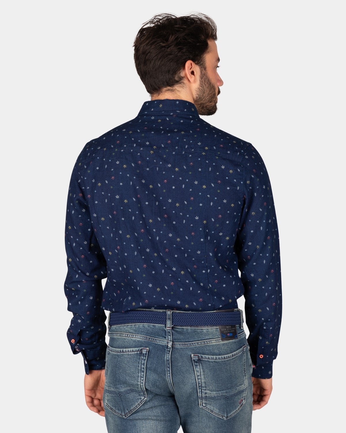 Chemise en lin indigo - Indigo