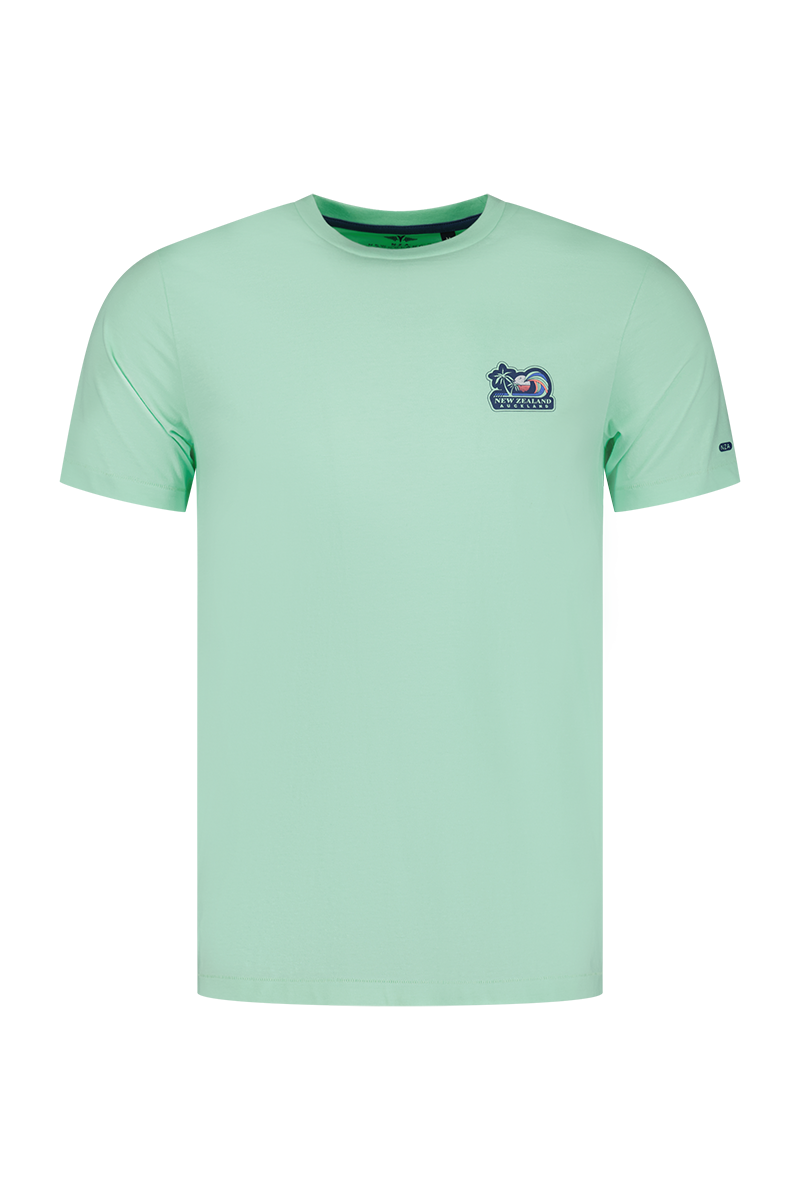 Round neck T-shirt - Teal Green