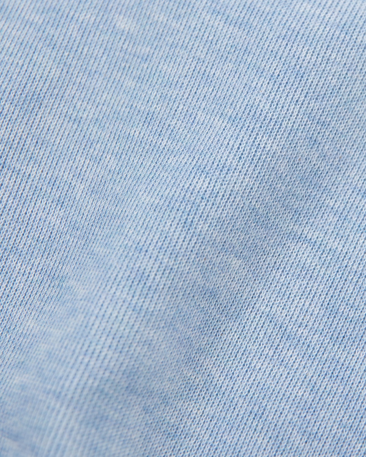 Sweat col rond uni - Pale Blue