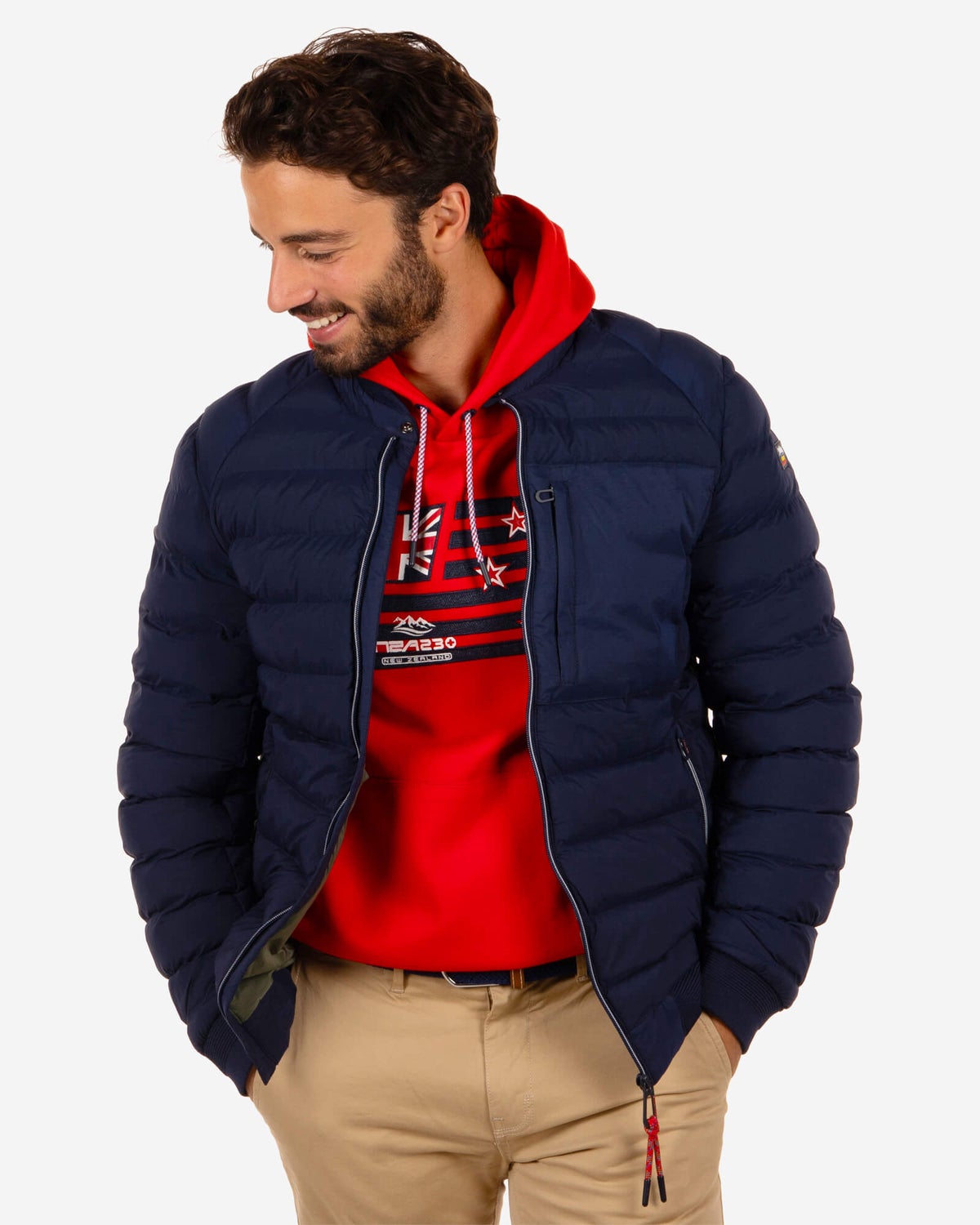 Blouson matelassé Woodhen Pond - Reef Navy