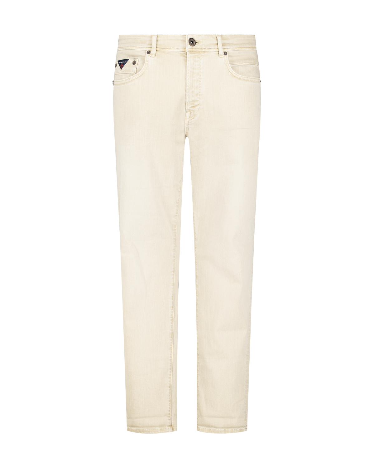 Ecru jeans met stretch - Shimmering Sand