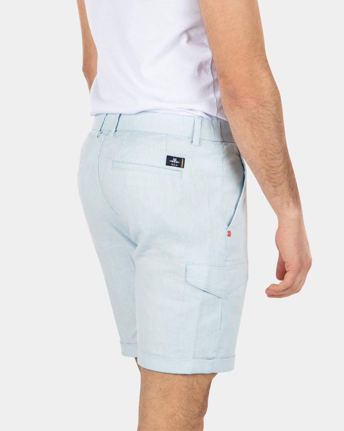 Cargo-Shorts aus Baumwolle - Bright Sky