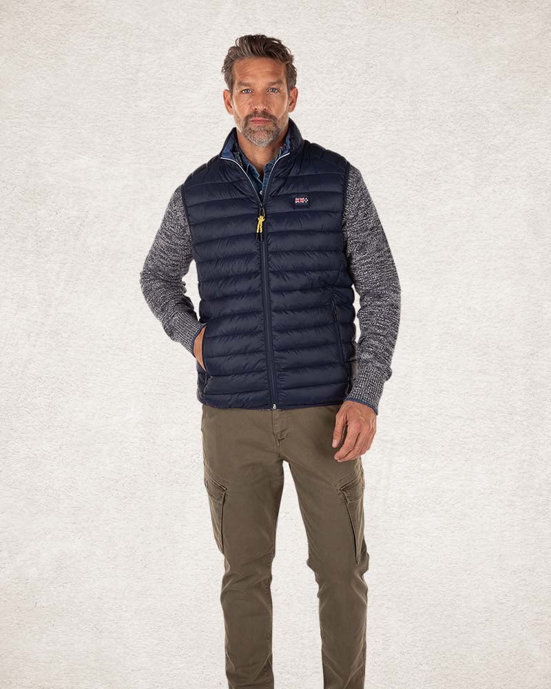 Polyamide bodywarmer - Charcoal Navy