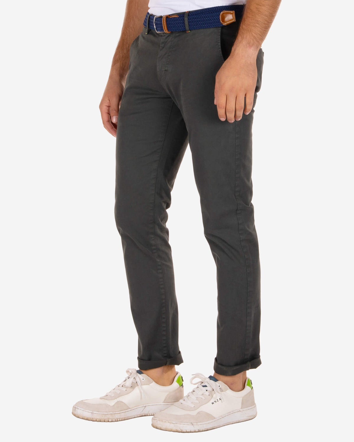 Chino broek Napier Twill Stretch - Woodland Green