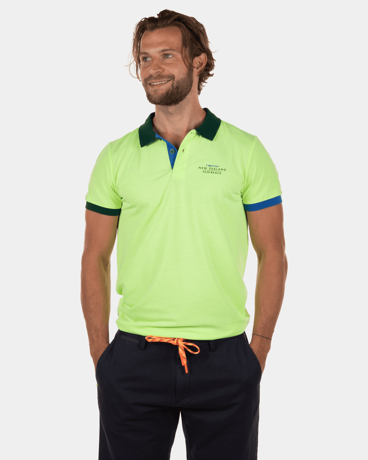 Polo uni Moonstone - Cellery Neon Green