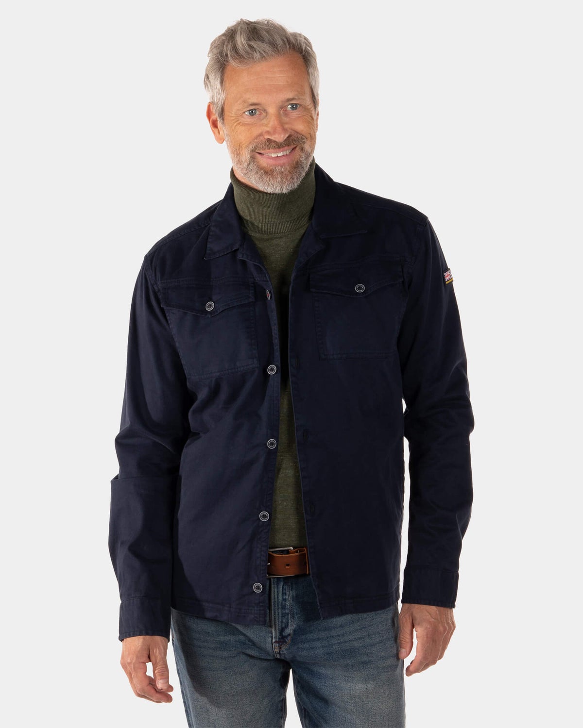 Katoenen jas Rob Roy Peak - Reef Navy