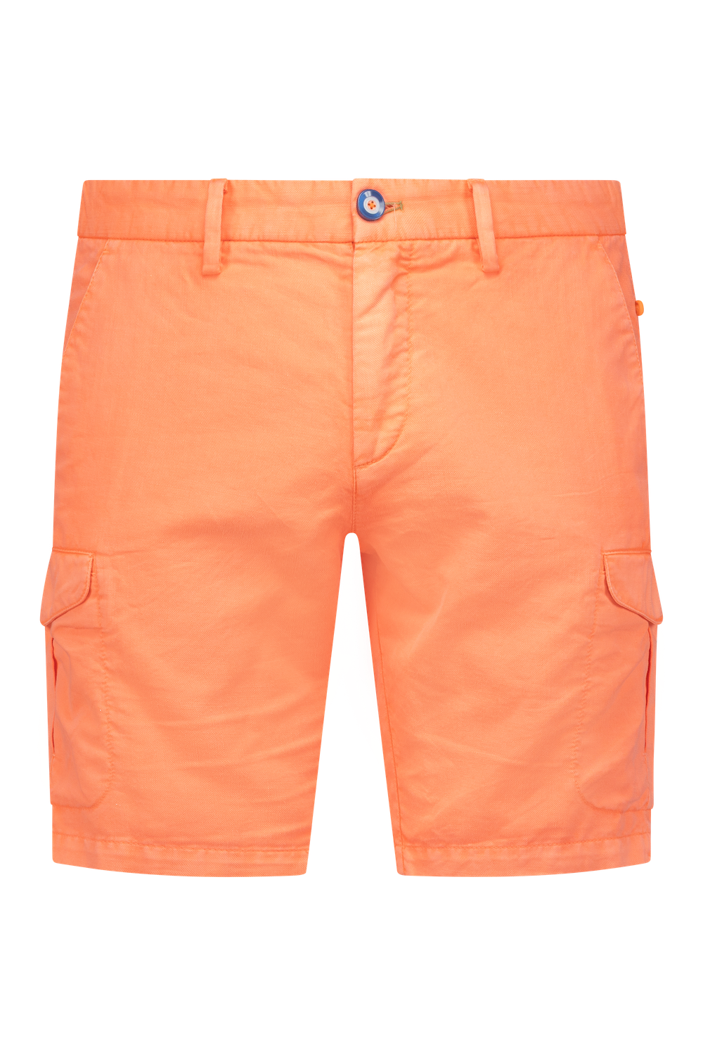 Shorts mit Leinen - Fresh Orange