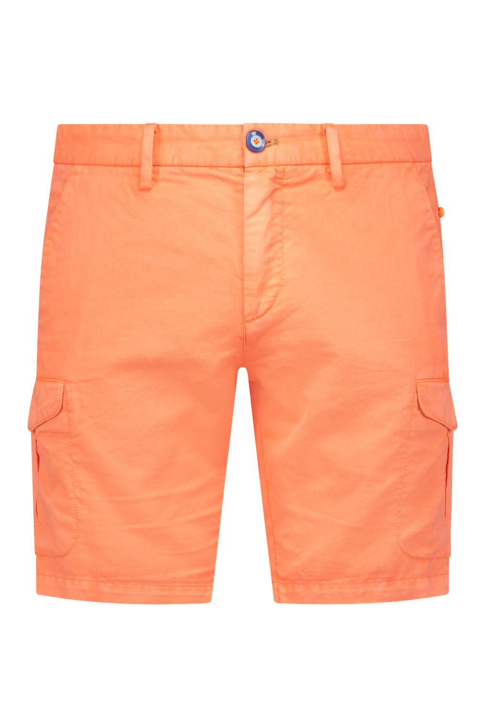 Shorts met linnen - Fresh Orange