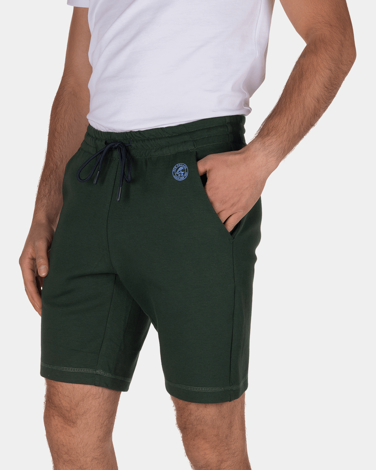 Double Jogg korte joggingbroek - Duck Green