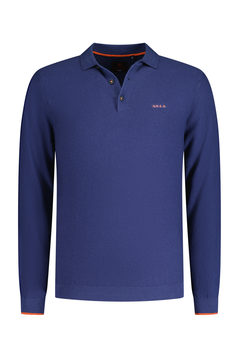 Gestricktes Rugby-Shirt - Dusk Navy